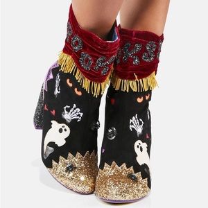 Who’s There? Unique Halloween Ankle Boots